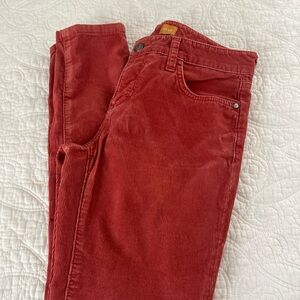 Pilcro Skinny Corduroy Pants, Size 26